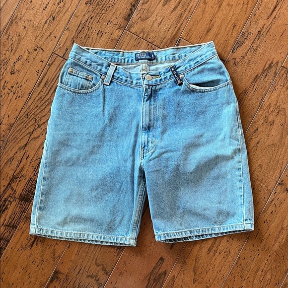 Vintage 1990s Polo Ralph Lauren Denim Shorts - Picture 2 of 9